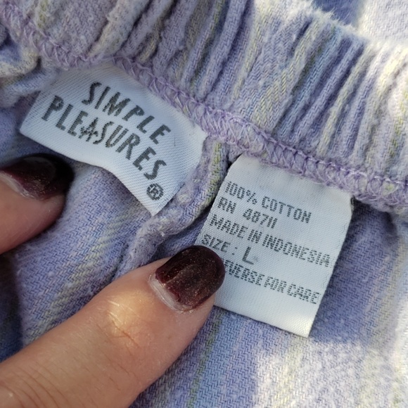 Simple Pleasures | Intimates & Sleepwear | Lilac Pajama Pants | Poshmark